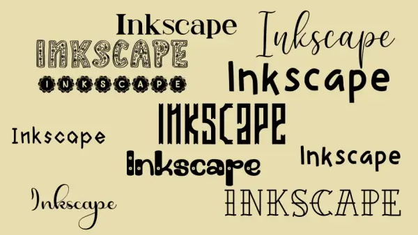 Cómo usar fuentes en Inkscape sin instalarlas