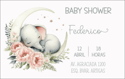 Baby Shower - Federico - Marcia Motivos
