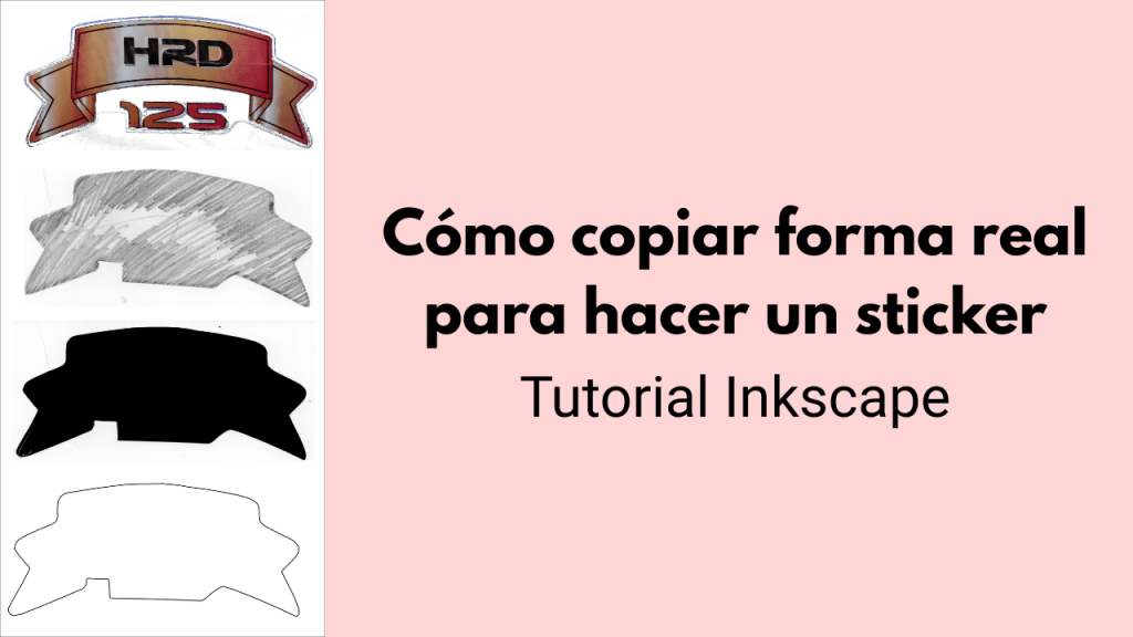 Cómo extraer formas de objetos reales para vectorizar en Inkscape