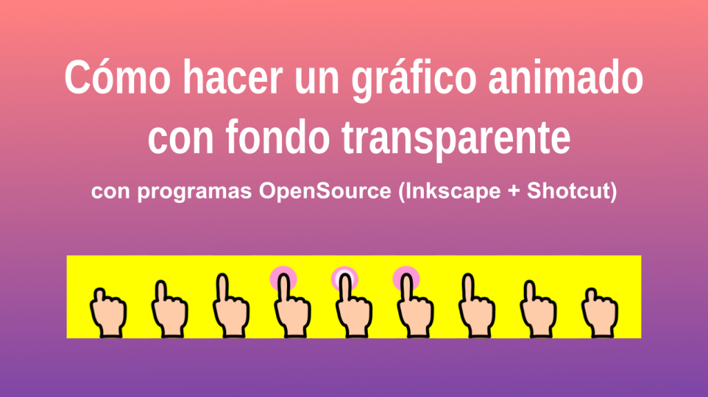 Cómo hacer un gráfico animado de fondo transparente