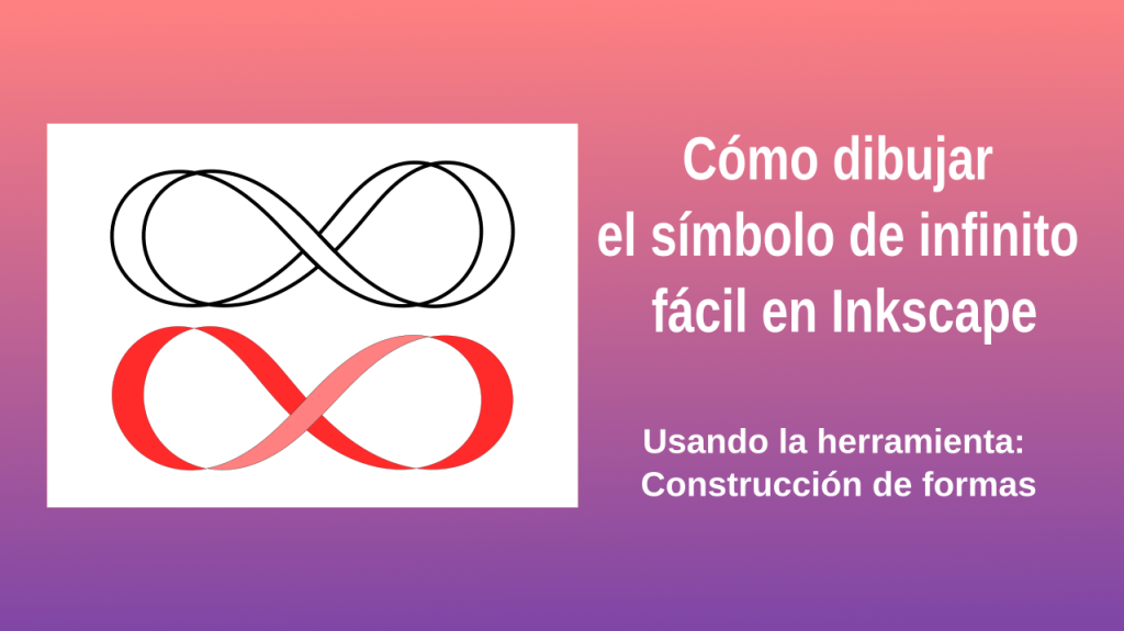 Cómo dibujar el símbolo de infinito en Inkscape