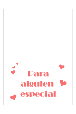 Tarjeta desplegable