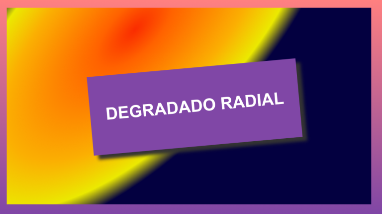 Degradado RADIAL - Marcia Motivos