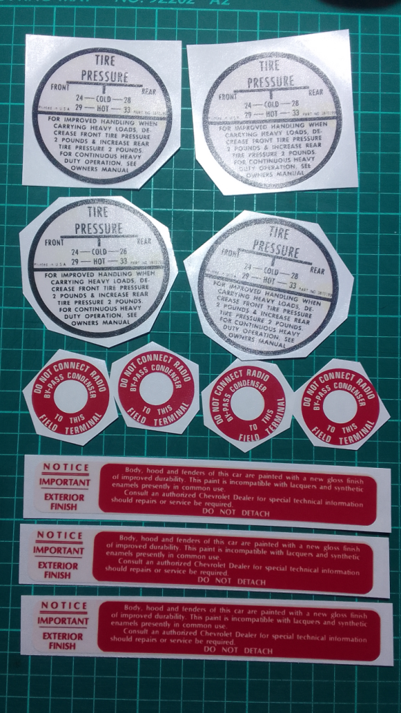 Reconstrucción STickers auto antiguo