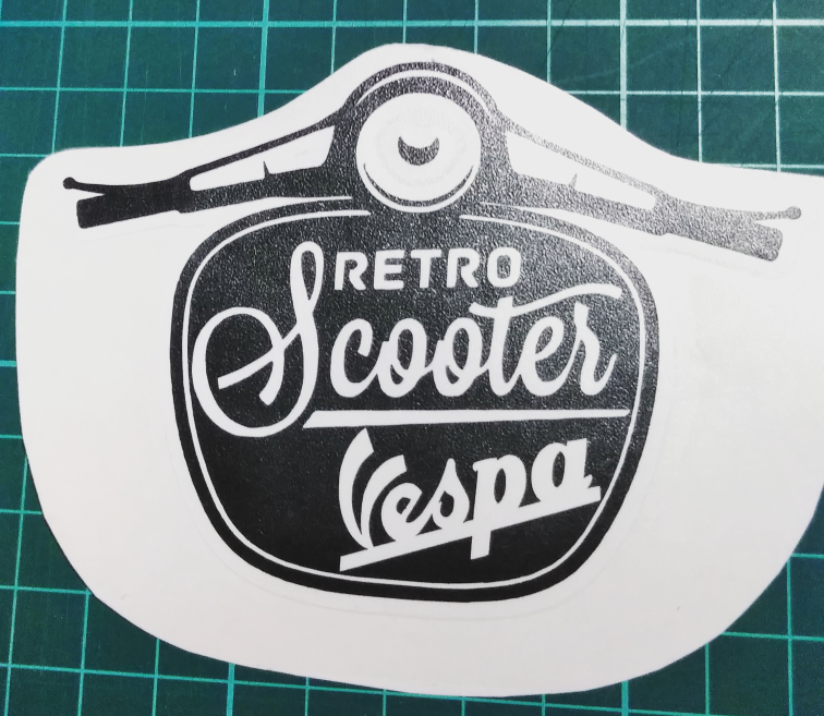 Reconstrucción calco Vespa