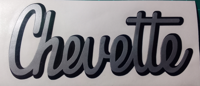 Reconstrucción logo Chevette