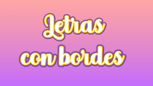 Letras con bordes PERFECTOS en Inkscape